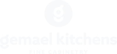 Gemael Kitchens White Logo